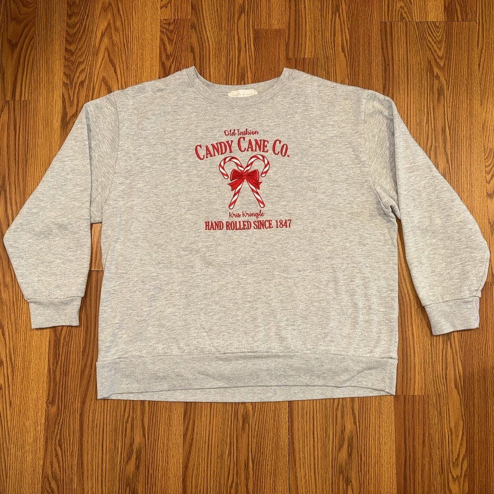 State of Mine Women's Pullover  Warm Holiday Sweatshirt, Size XL